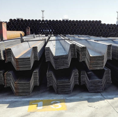 Omega sheet pile.
