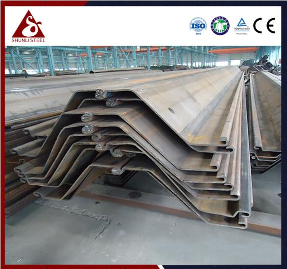 Ang nabuo ng Cold River Bank Z Steel Sheet Pile