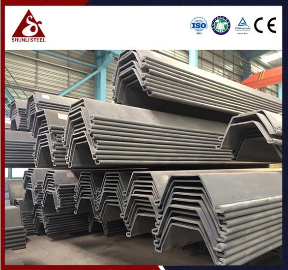 Pz27 sheet pile U type sheet na pagtatambak