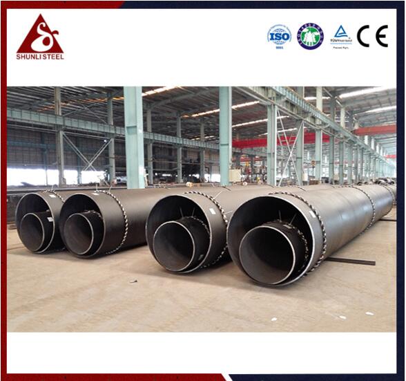 Anchored Waterproof Steel SSAW / SAWH Pipe Pile