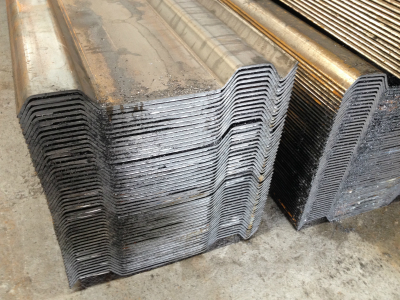 Mga Piles ng Sheet ng Trench Steel