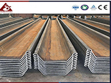 U-hugis Steel Sheet Pile Construction Technology